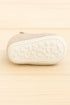 Light Sand & White Baby Sneaker with Velcro Strap